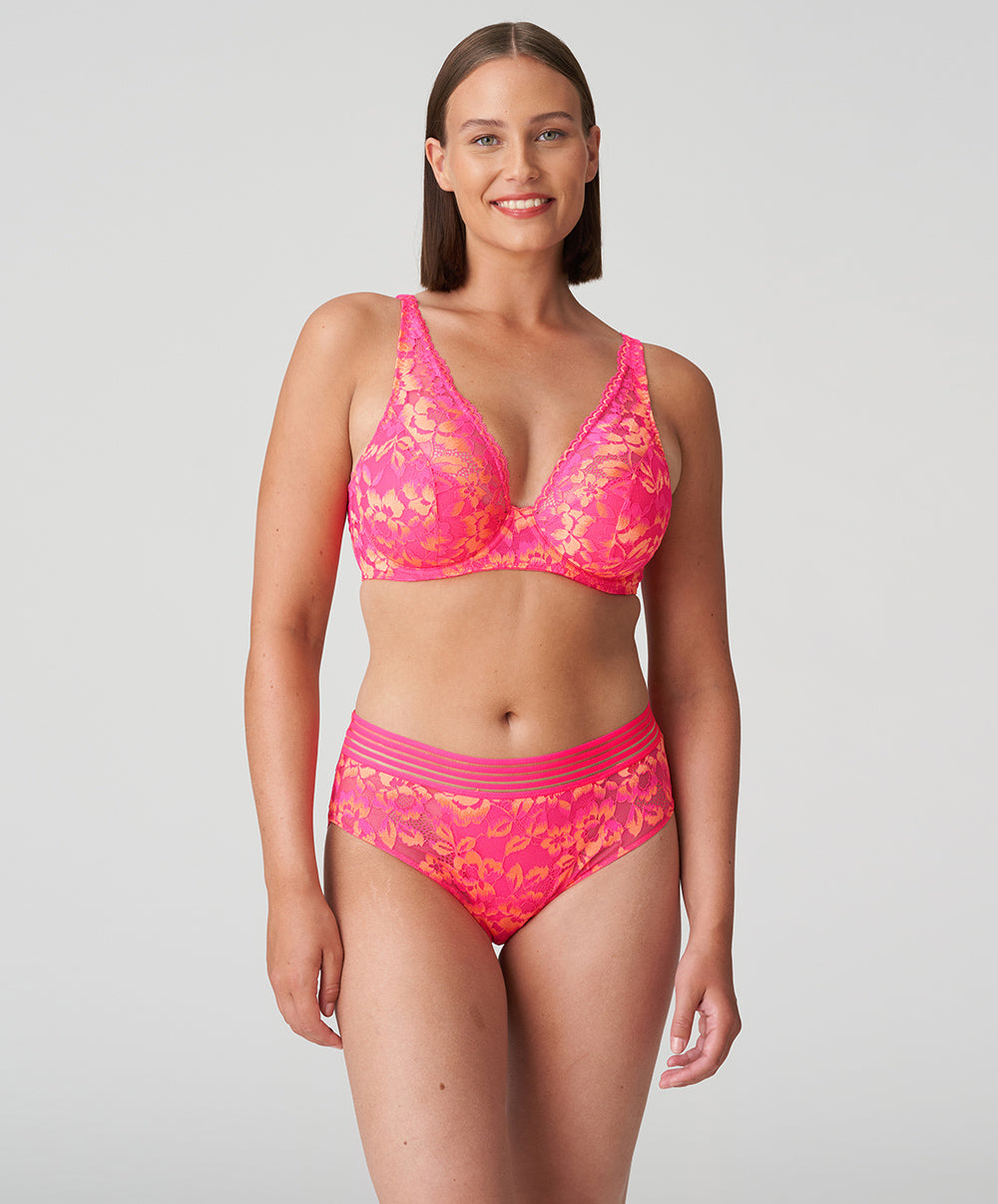 Soutien-gorge demi-mousse plongeant armatures Twist PrimaDonna Verao L.A. pink 0142374-LSP