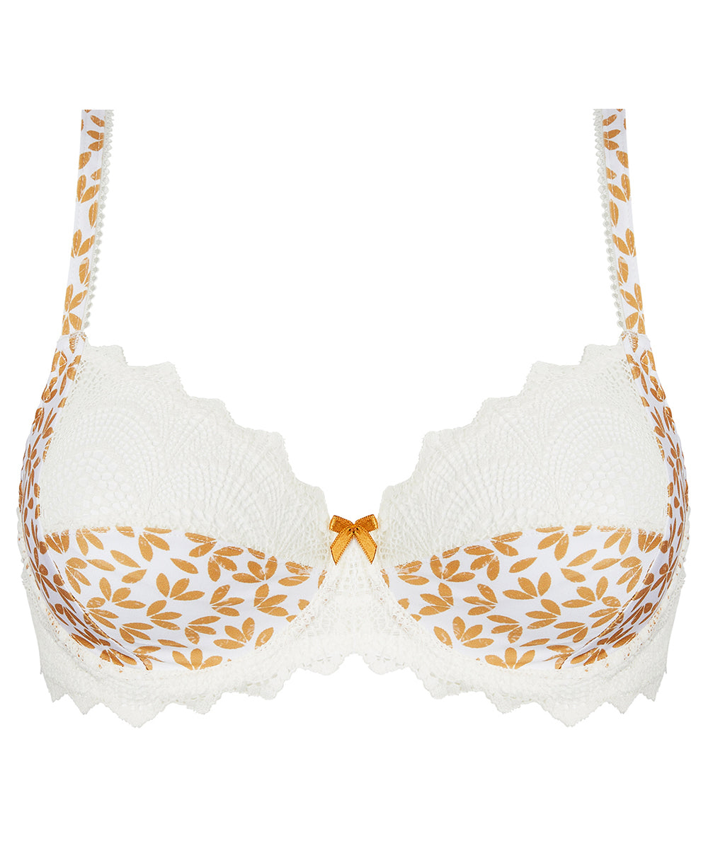 Soutien-gorge emboitant avec armatures Antigel de Lise Charmel Crochet Bohème camel ECJ6134-CB