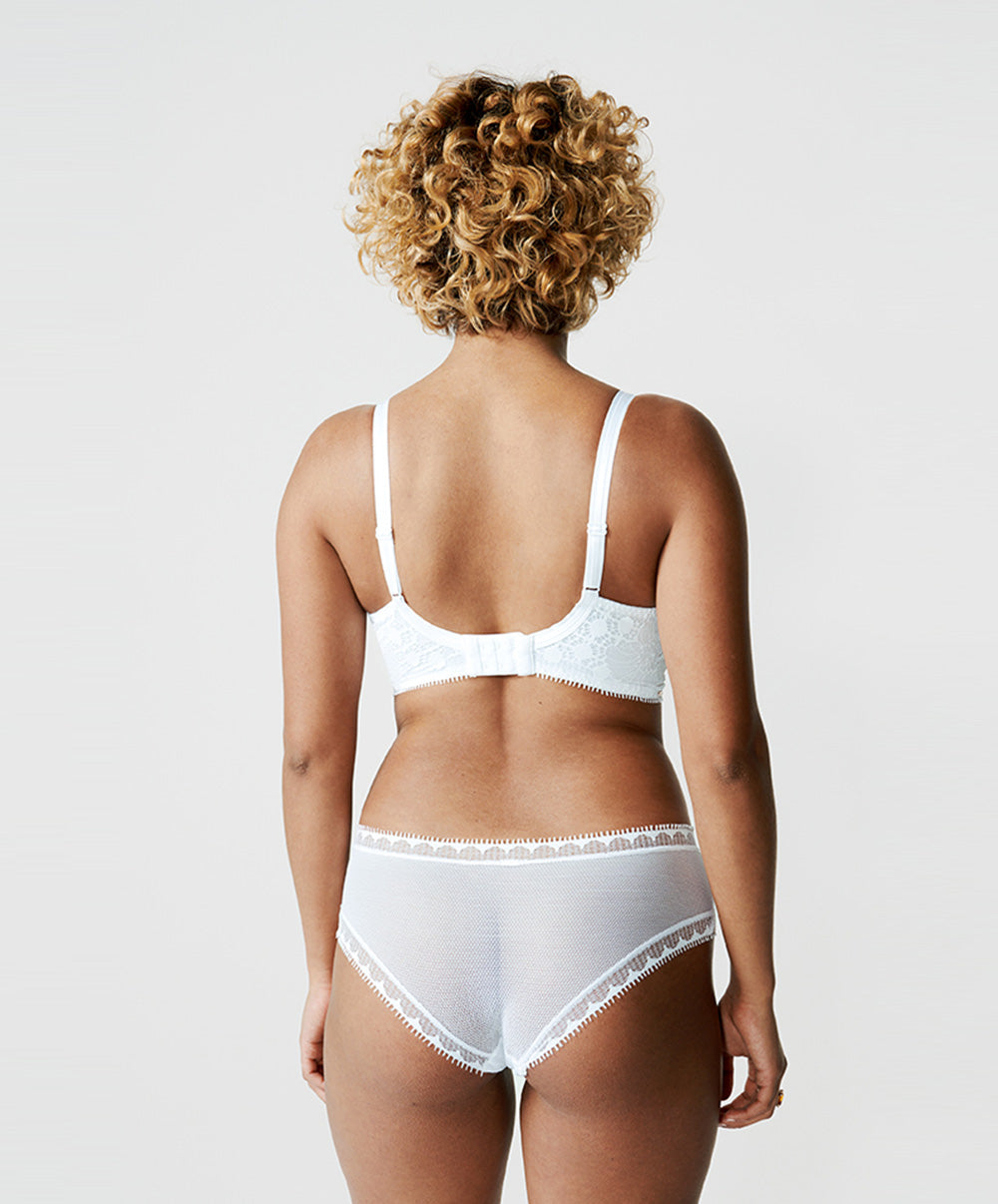 Soutien-gorge à armatures couvrant grande taille Chantelle Day to Night blanc C15F10-010