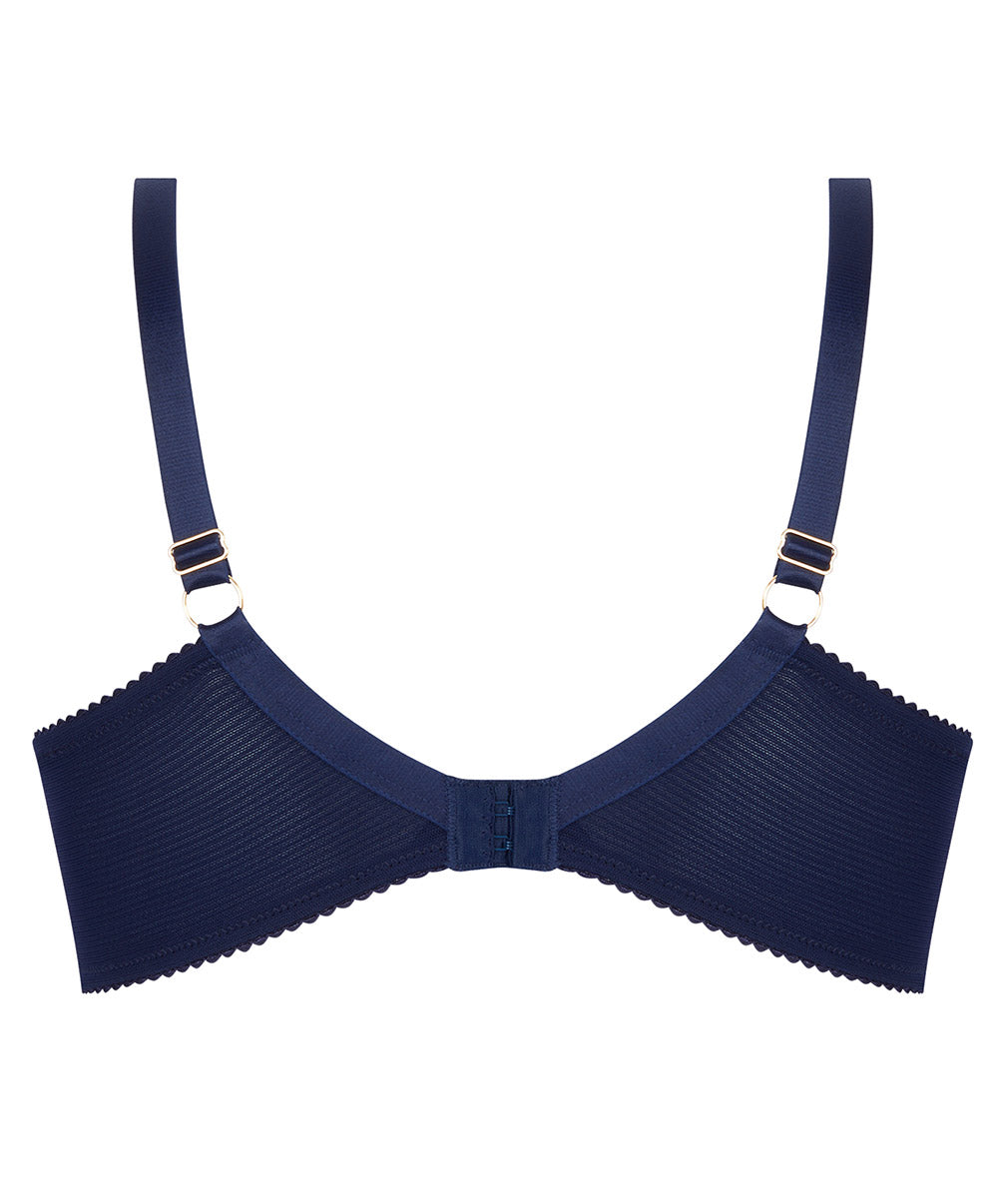 Soutien-gorge grande taille armature couvrant Lise Charmel Déesse Désirs mauve BCH6177-MD