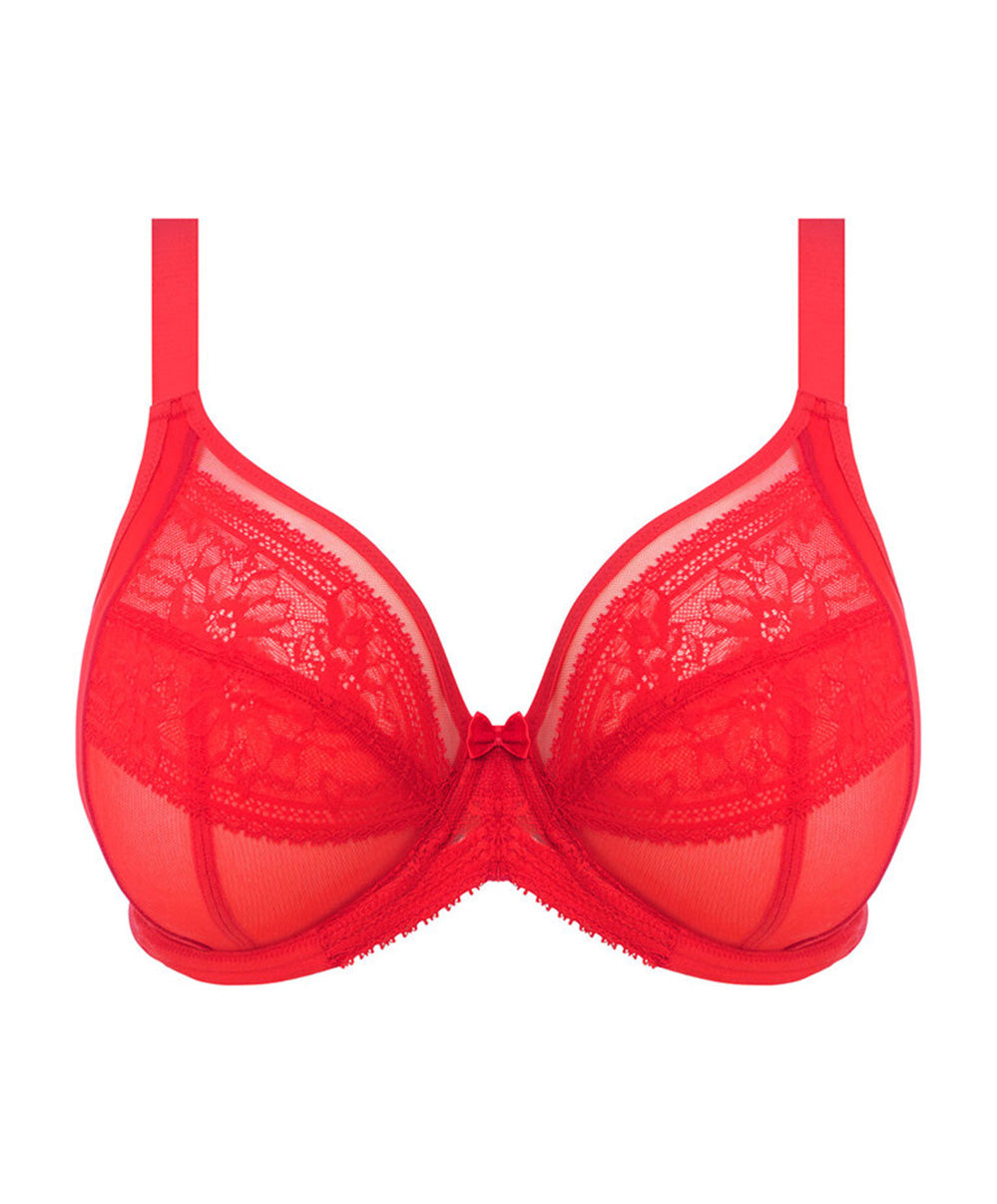 Soutien-gorge grande taille armature plongeant Elomi Kendra cherry EL301602-CHR