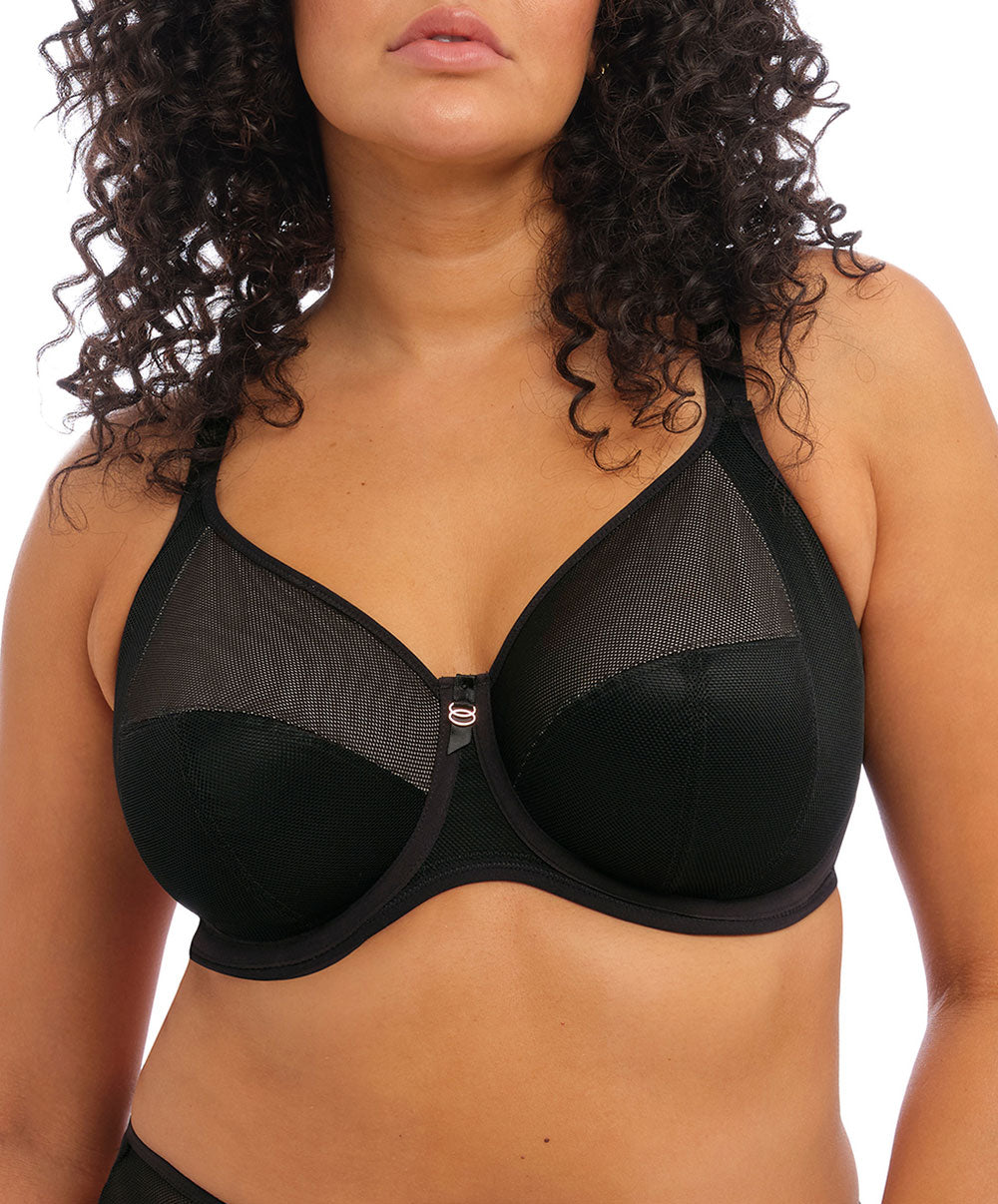 Soutien-gorge grande taille armature Elomi Kintai noir EL301205-BLK