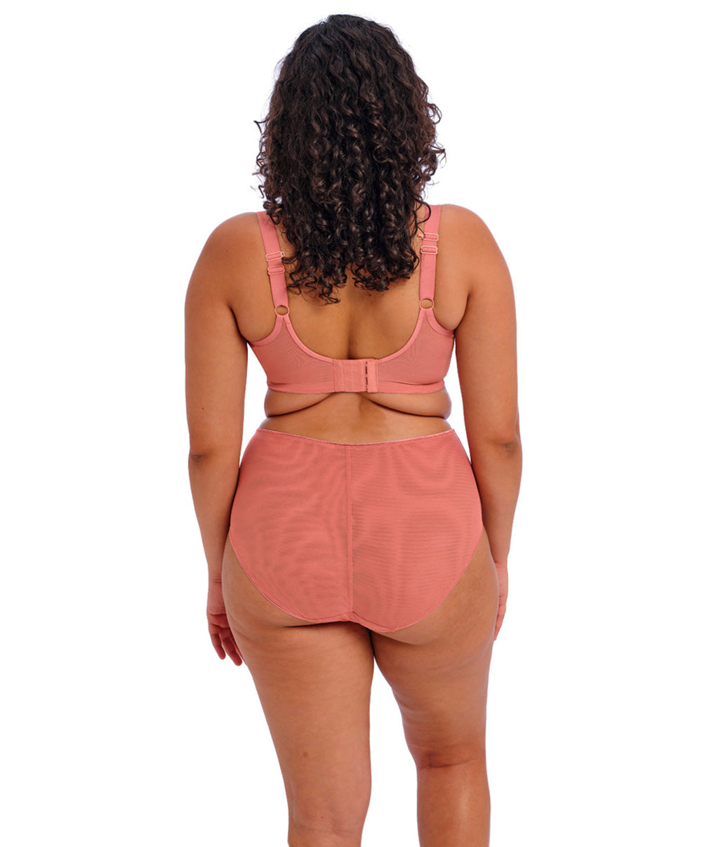 Soutien-gorge grande taille armature plongeant Elomi Matilda rose léopard EL8900-ROO