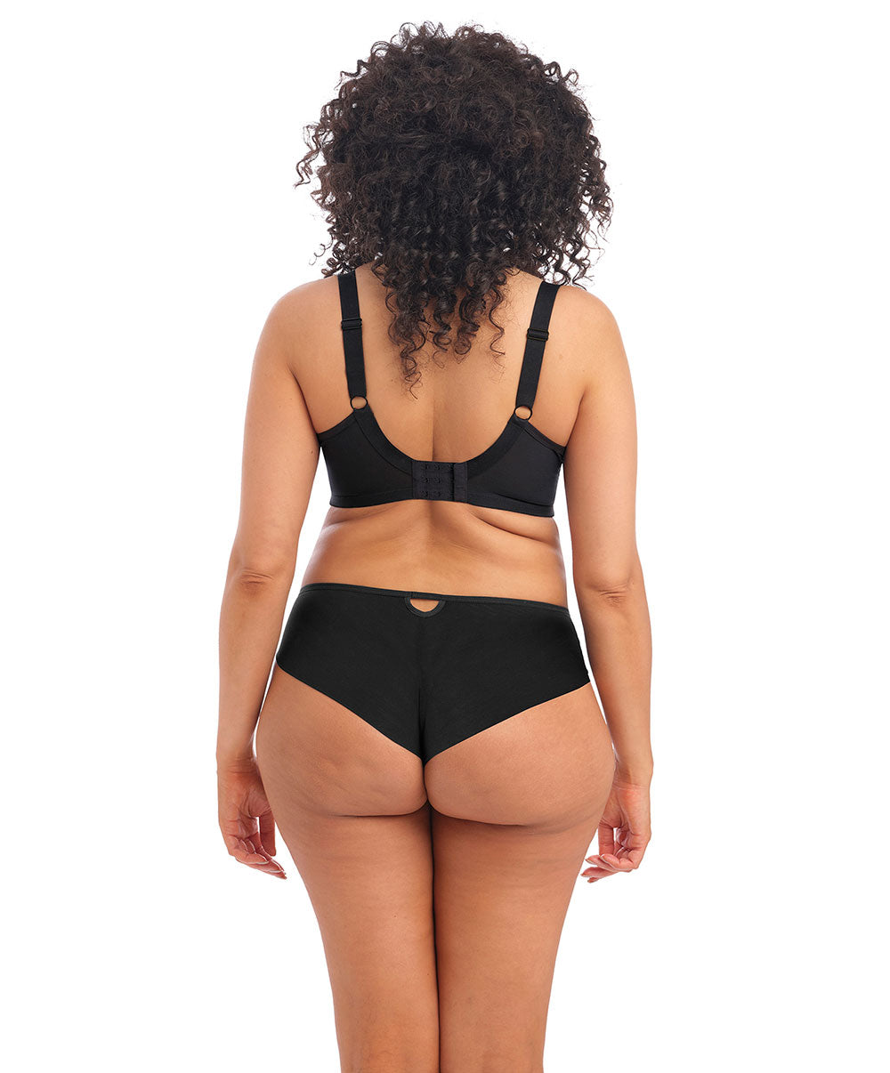 Soutien-gorge grande taille armature plongeant Elomi Priya noir EL4550-BLK