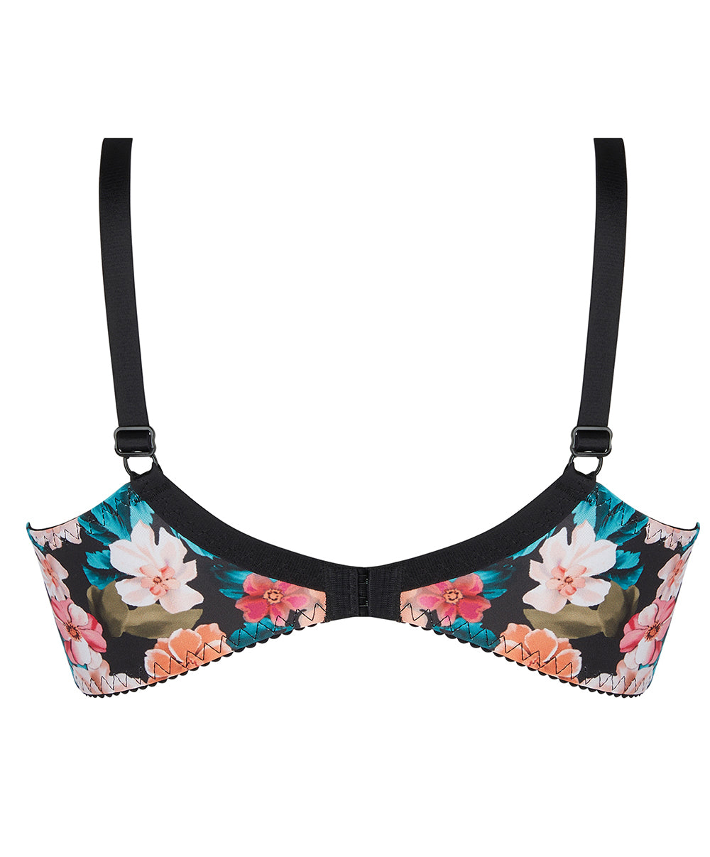 Soutien-gorge grande taille couvrant armature bien-être Antigel de Lise Charmel Parfum de Kerala bain de fleurs FCJ6154-BF