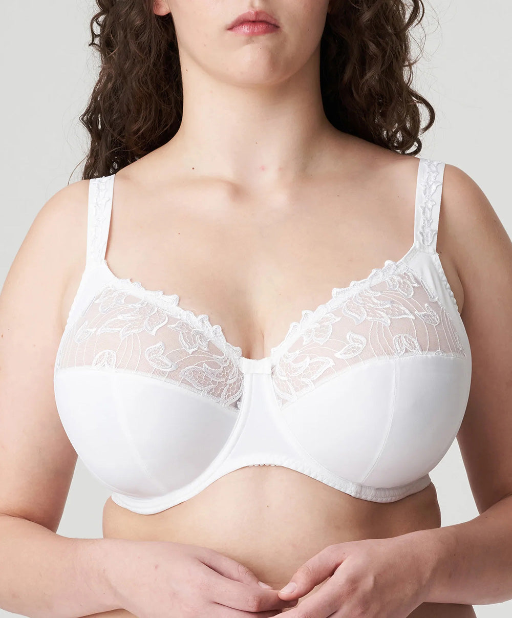 Soutien-gorge grande taille emboitant armatures PrimaDonna Deauville blanc 0161815-WIT