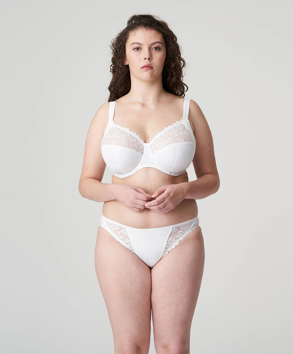 Soutien-gorge grande taille emboitant armatures PrimaDonna Deauville blanc 0161815-WIT