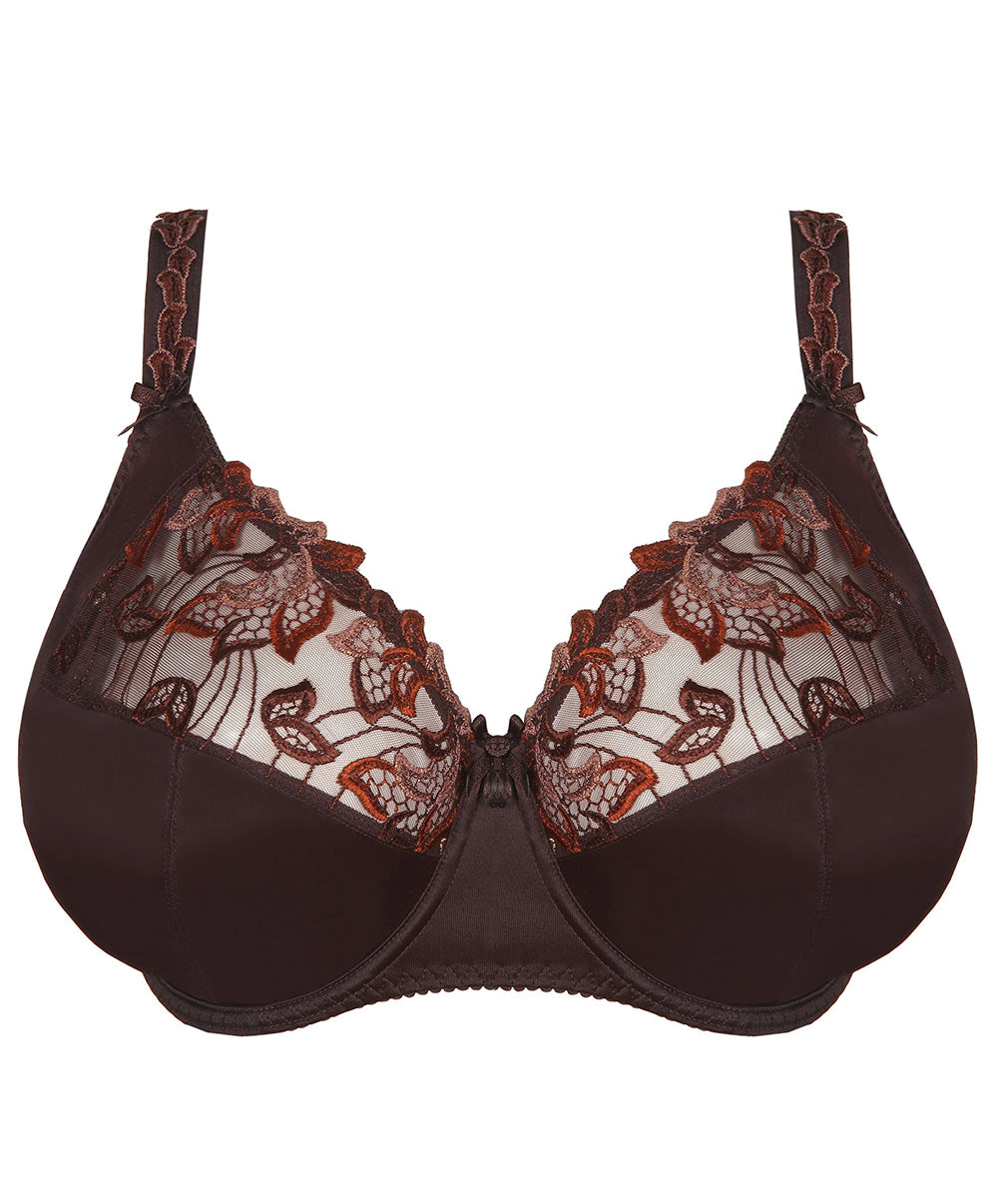 Soutien-gorge grande taille emboitant armatures PrimaDonna Deauville ristretto 0161815-RIS