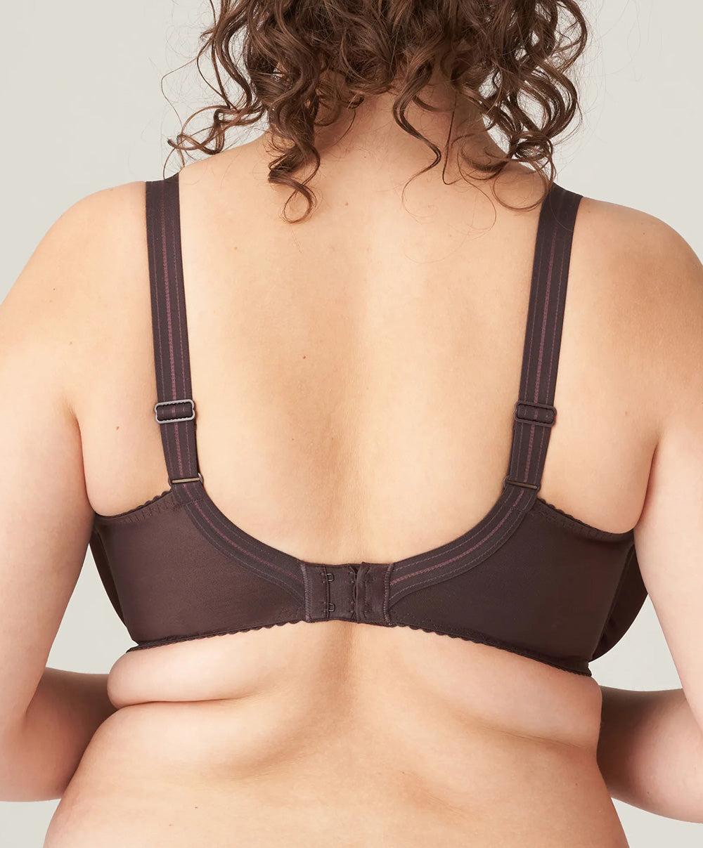 Soutien-gorge grande taille emboitant armatures PrimaDonna Deauville ristretto 0161815-RIS