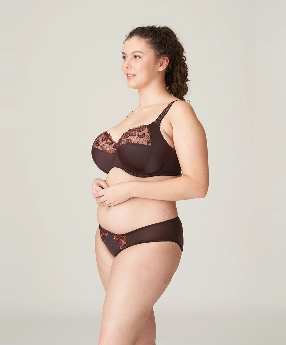Soutien-gorge grande taille emboitant armatures PrimaDonna Deauville ristretto 0161815-RIS