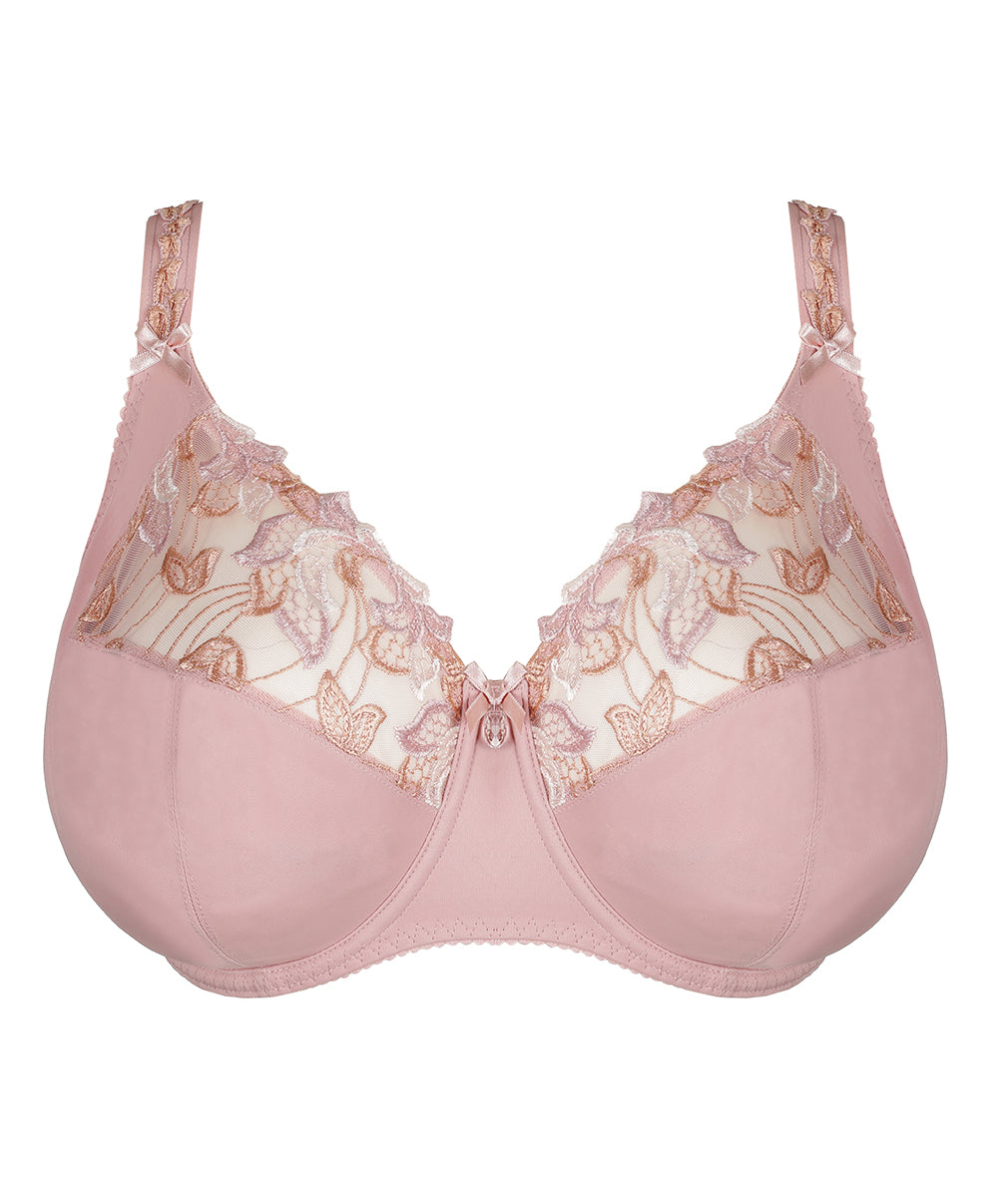 Soutien-gorge grande taille emboitant armatures PrimaDonna Deauville vintage pink 0161815-VIP