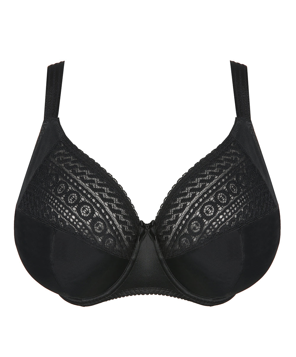 Soutien-gorge grande taille emboitant armatures PrimaDonna Montara noir 0163385-ZWA
