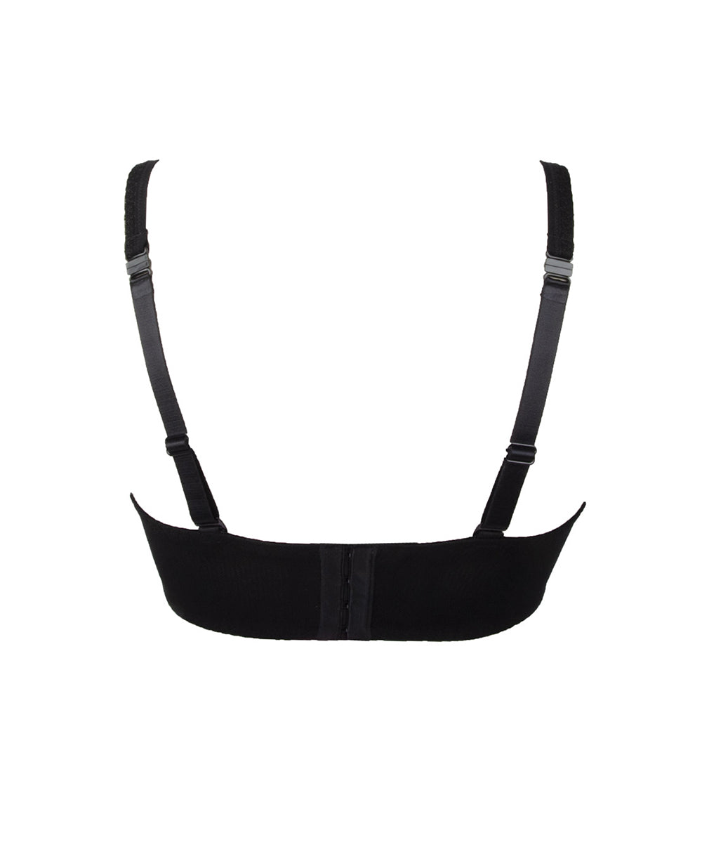 Soutien-gorge grande taille sexy triangle Antigel de Lise Charmel Soir Adrénaline noir FCG6795-NO