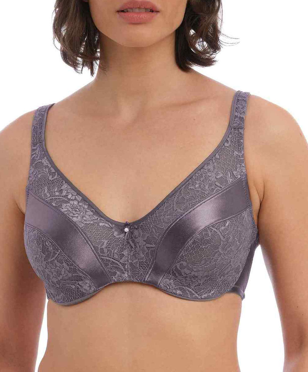 Soutien-gorge minimiseur amincissant avec armatures Wacoal Le Minimizer argent WEBFA105-ART