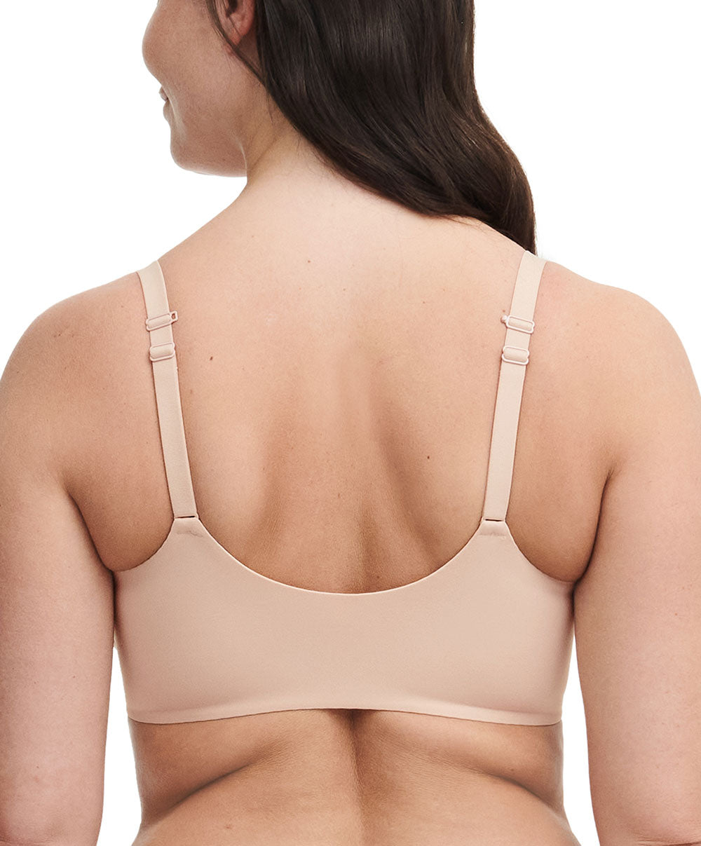 Soutien-gorge moulé enveloppant apex haute Chantelle Norah beige doré C13F60-01N