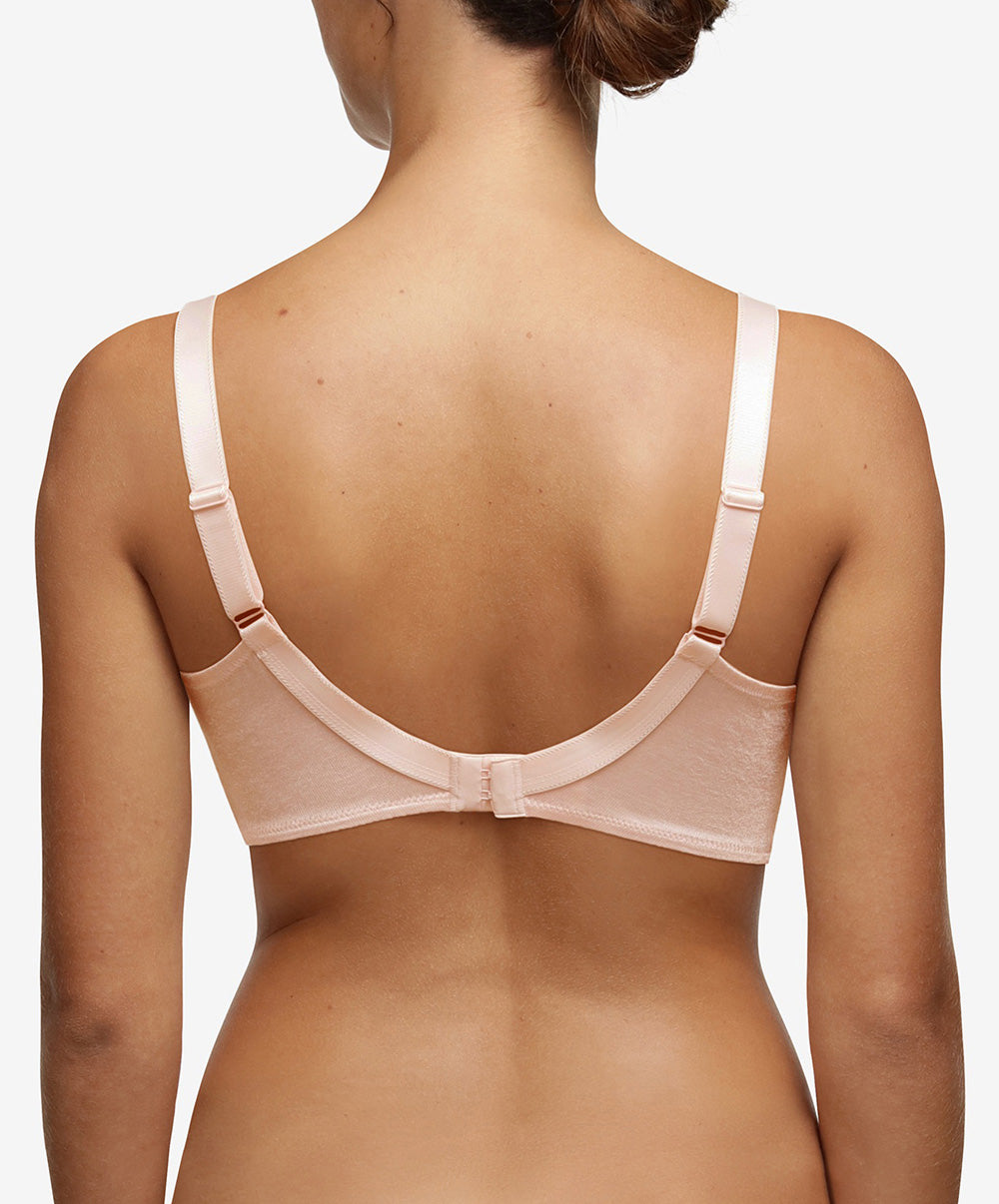 Soutien-gorge moulé enveloppant avec armatures Chantelle Hedona rose dragée C20310-0S1