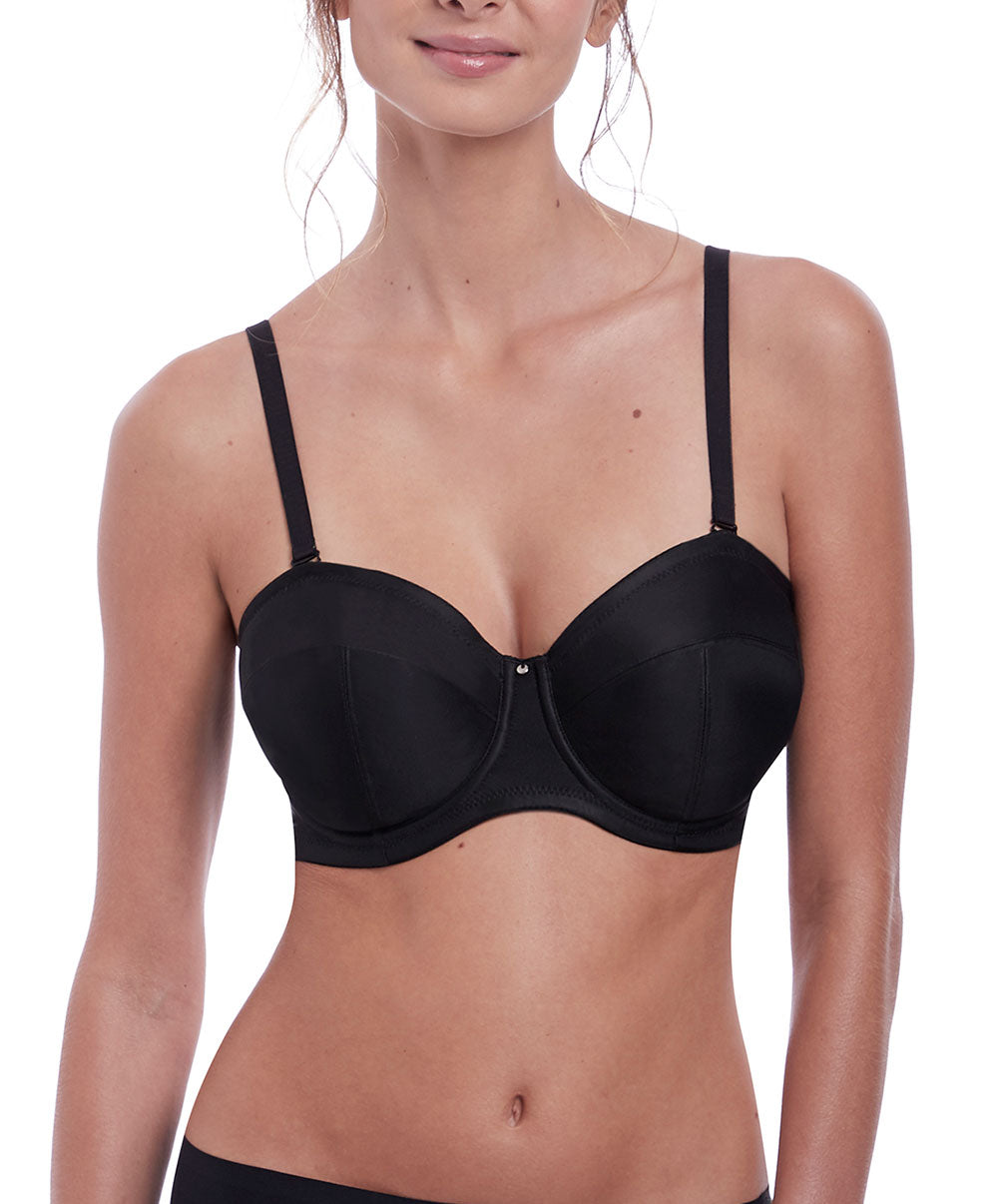 Soutien-gorge moulé sans bretelles armatures Fantasie Aura noir FL2323-BLK