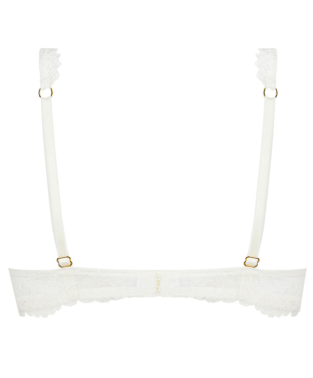 Soutien-gorge mousse à armatures forme triangle Lise Charmel Princesse Iris écru nacre ACH7081-EN 6