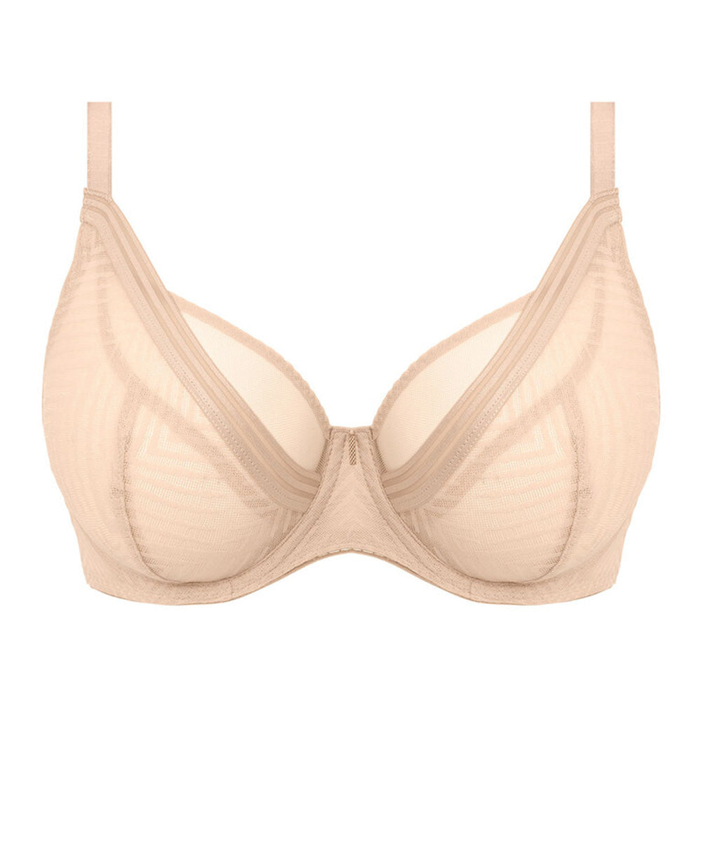 Soutien-gorge décolleté plongeant armature apex haute Freya Tailored natural beige AA401121-NAE