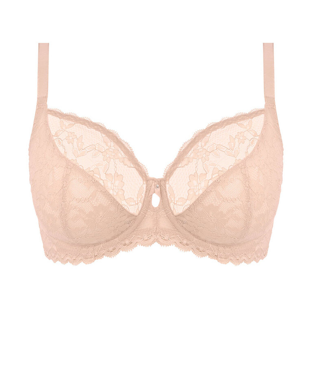 Soutien-gorge plunge couvrant à armatures grande taille Freya Offbeat natural beige AA5452-NAE