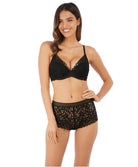 Soutien-gorge push-up plunge Wacoal Raffine noir WE148003-BLK