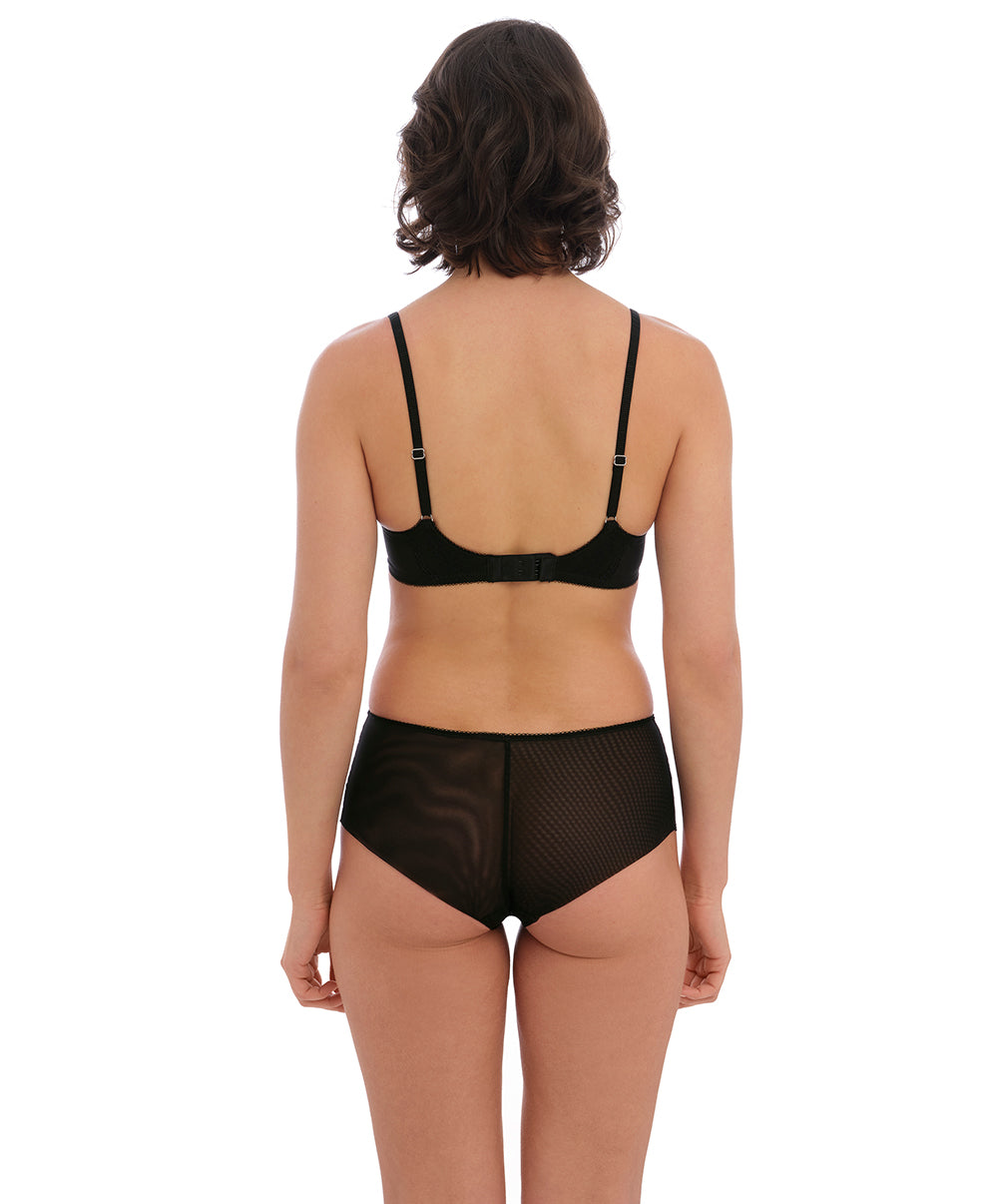 Soutien-gorge push-up plunge armatures Wacoal Ravissant noir WE600502-BLK