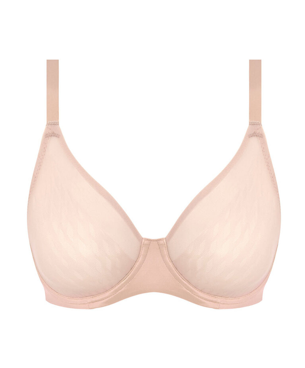 Soutien-gorge rehausse poitrine avec armatures grande taille Wacoal Elevated Allure rose dust WA855336-253