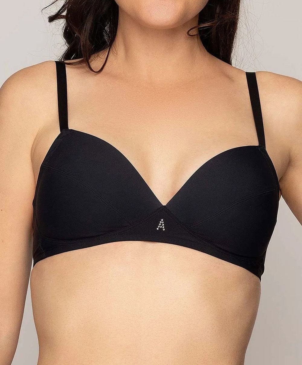 Soutien-gorge sans armature Antigel de Lise Charmel Culte Beauté noir ECH6566-NO