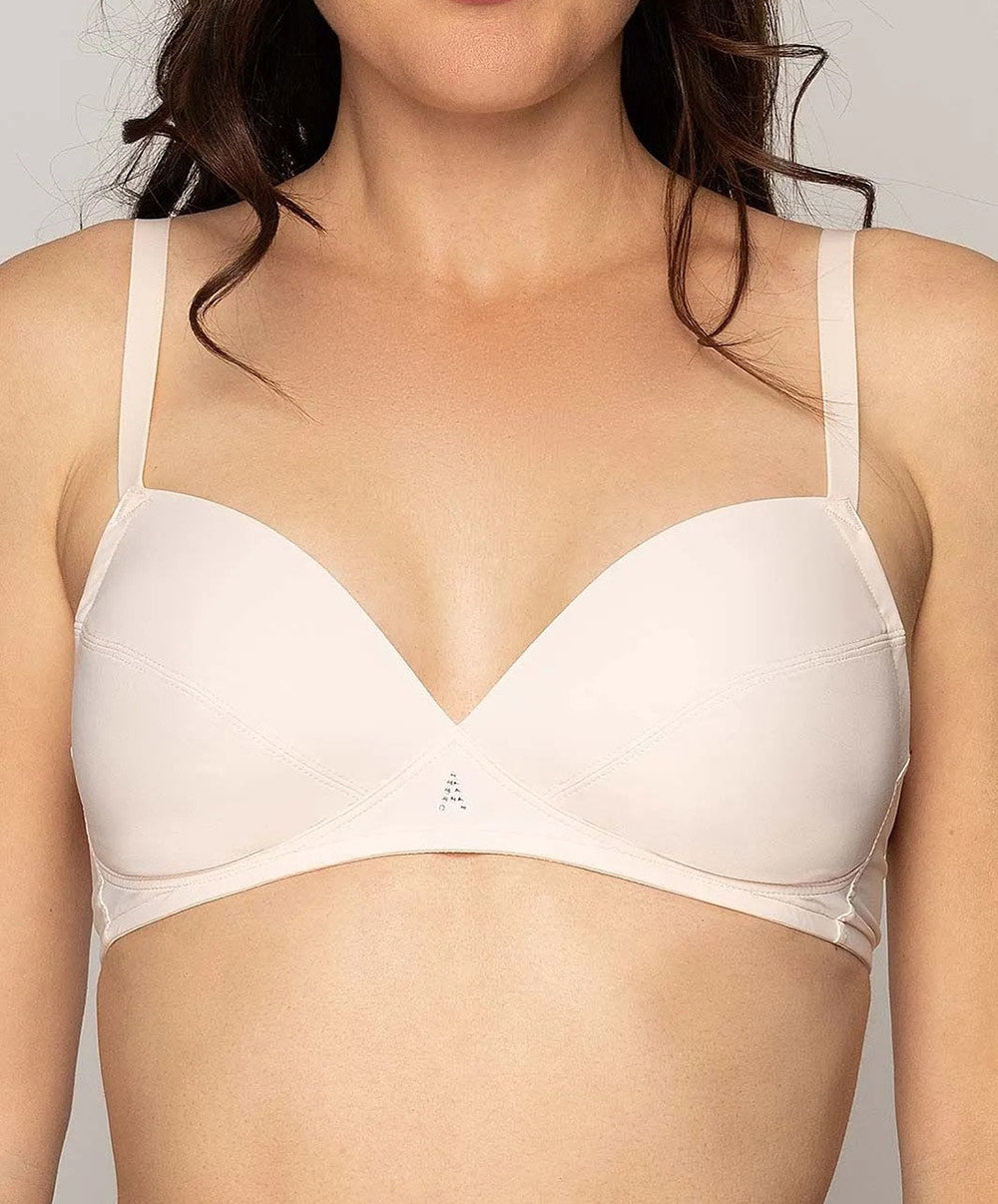 Soutien-gorge sans armature Antigel de Lise Charmel Culte Beauté rose délicat ECH6566-RD