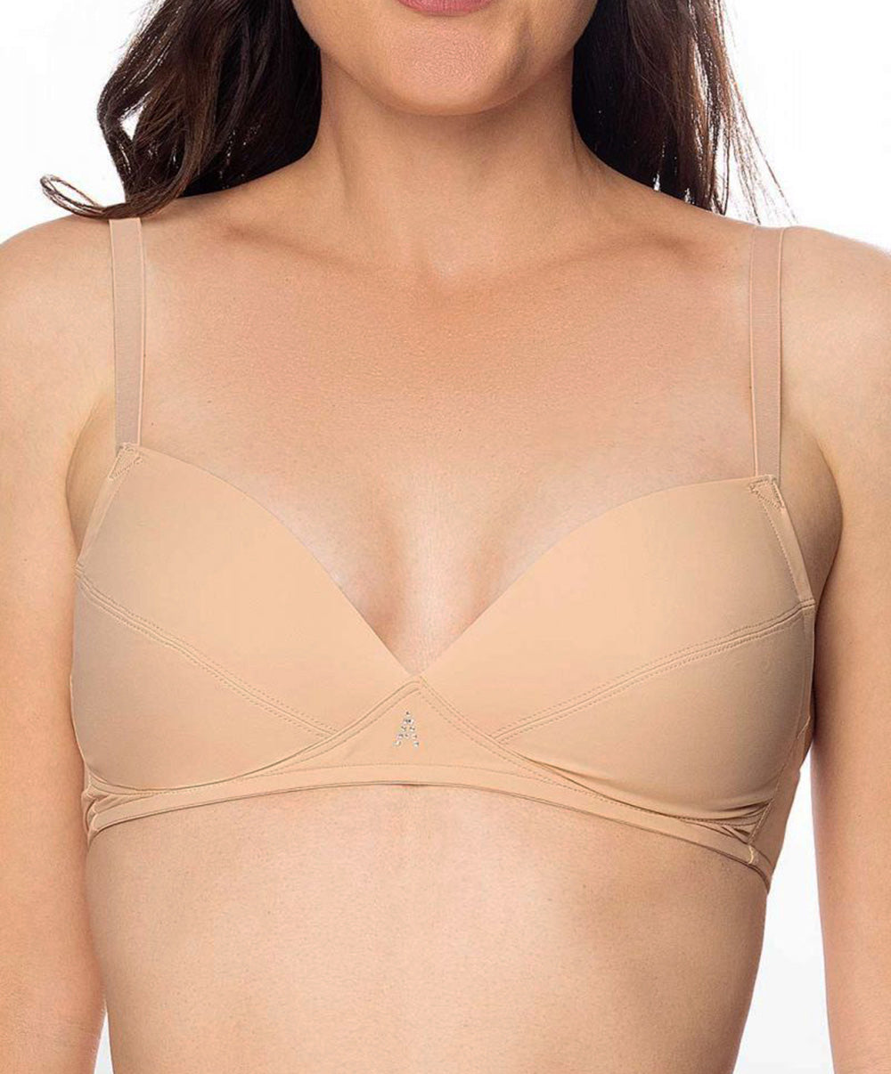 Soutien-gorge sans armature Antigel de Lise Charmel Culte Beauté skin rosé ECH6566-SR