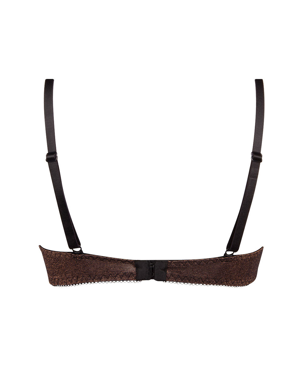 Soutien-gorge sans armature Antigel de Lise Charmel Disco Dentelle cuivre ECH6546-CD