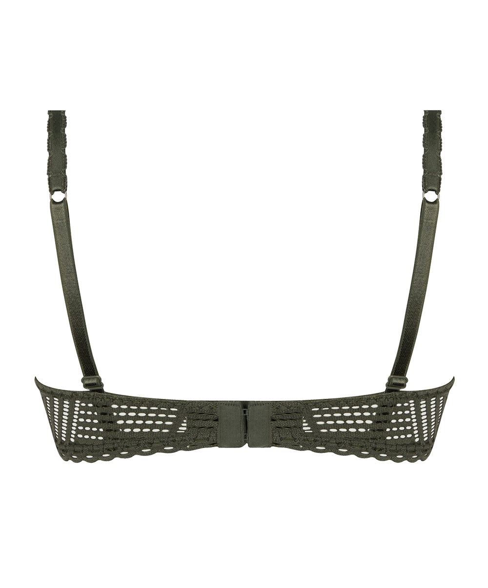 Soutien-gorge sans armature Antigel de Lise Charmel Tressage Graphic éclat aventure kaki ECC6537-EA