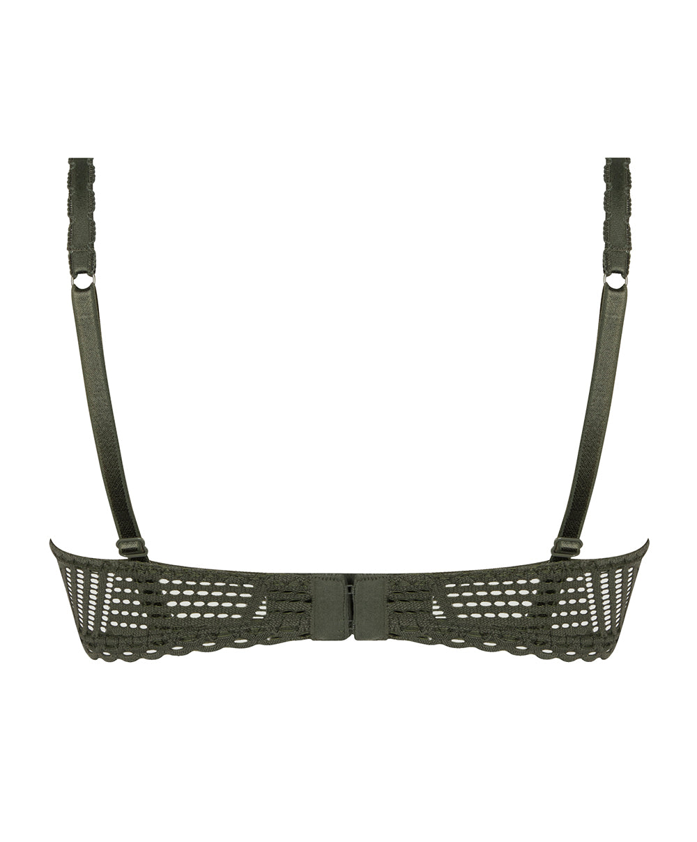 Soutien-gorge sans armature Antigel de Lise Charmel Tressage Graphic éclat aventure kaki ECC6537-EA