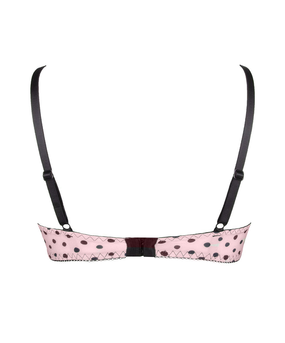 Soutien-gorge sans armature Antigel de Lise Charmel Scénario Pois pois noir ECG6592-PN