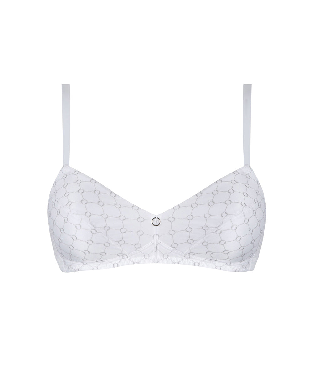 Soutien-gorge sans armatures Antigel de Lise Charmel Bijou du jour blanc ECH6532-BB