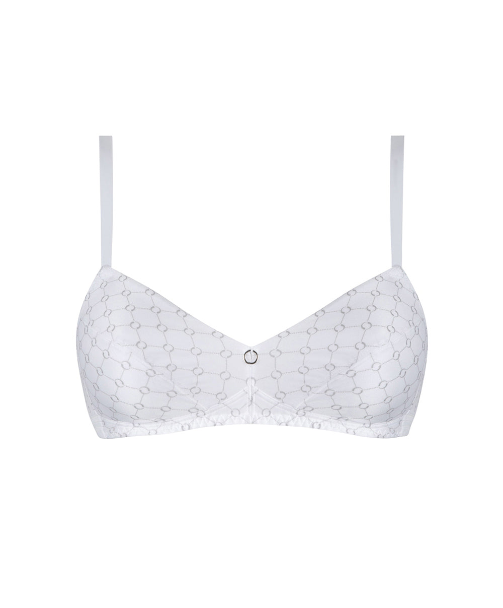 Soutien-gorge sans armatures Antigel de Lise Charmel Bijou du jour blanc ECH6532-BB