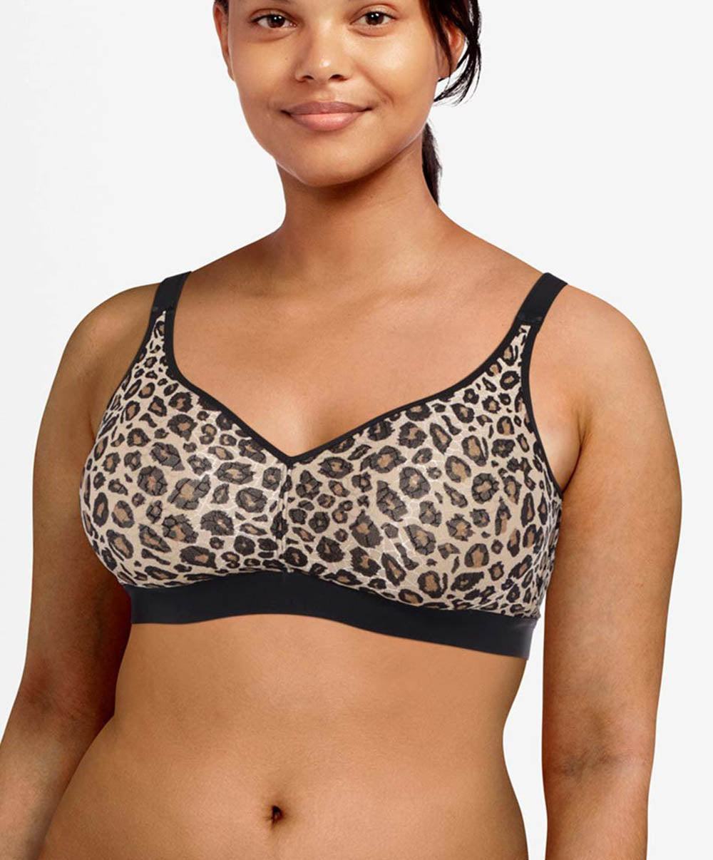 Soutien-gorge sans armatures minimizer Chantelle C Magnifique Léopard nude C18920-0OZ