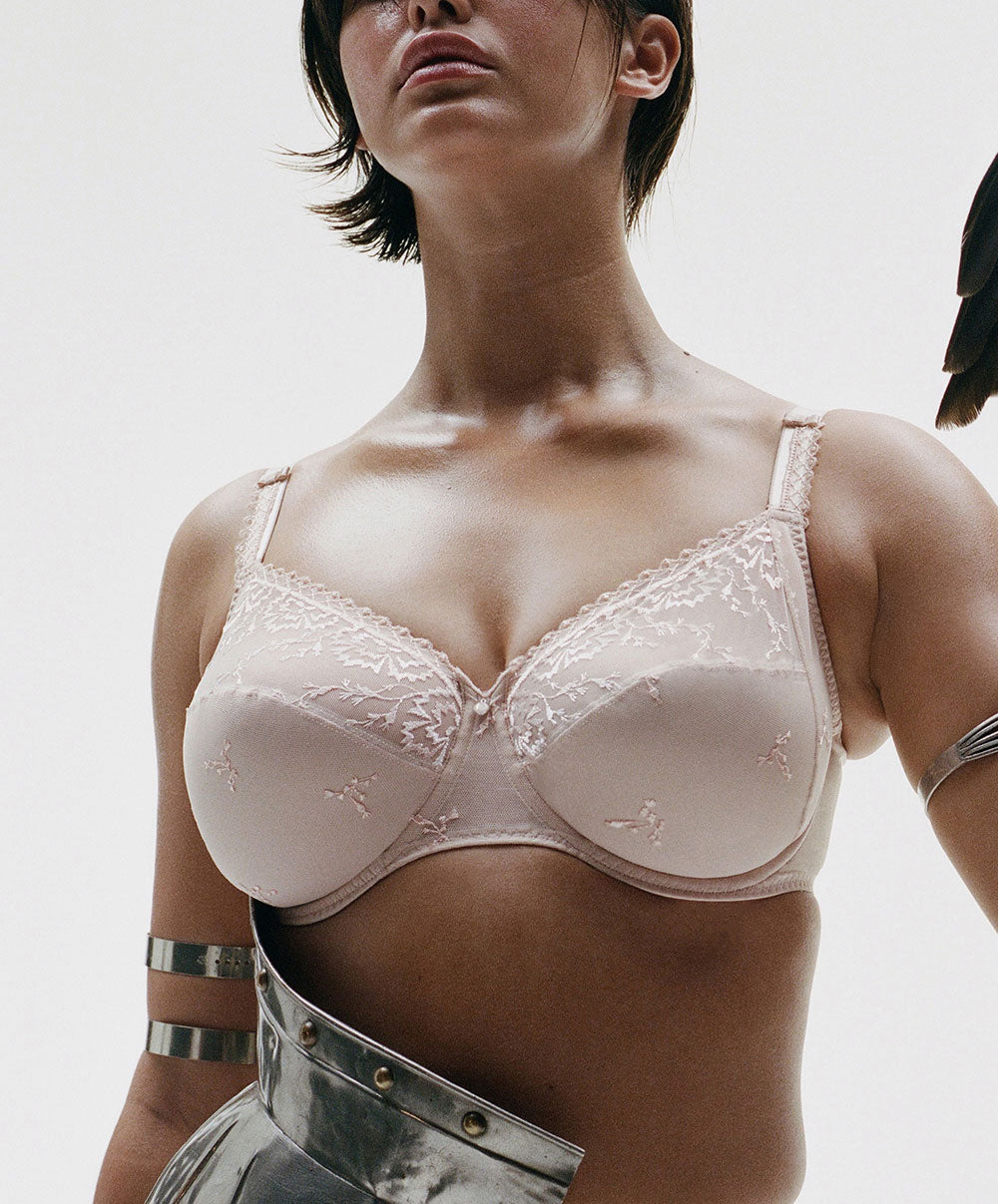 Soutien-gorge sans armatures Chantelle Every curve beige doré C16B20-01N