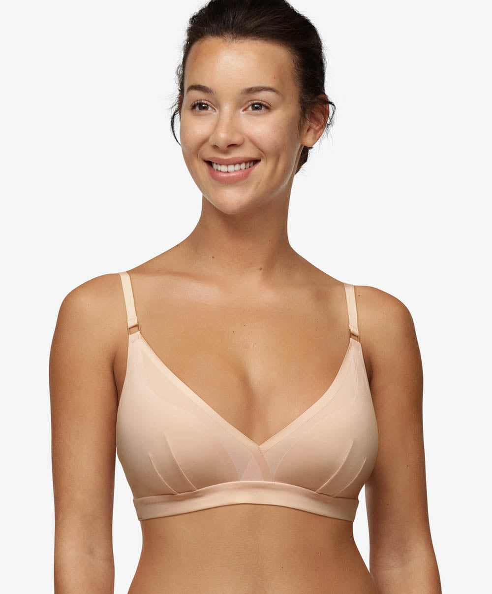 Soutien-gorge sans armatures triangle Chantelle Pure light Chair C10M20-011