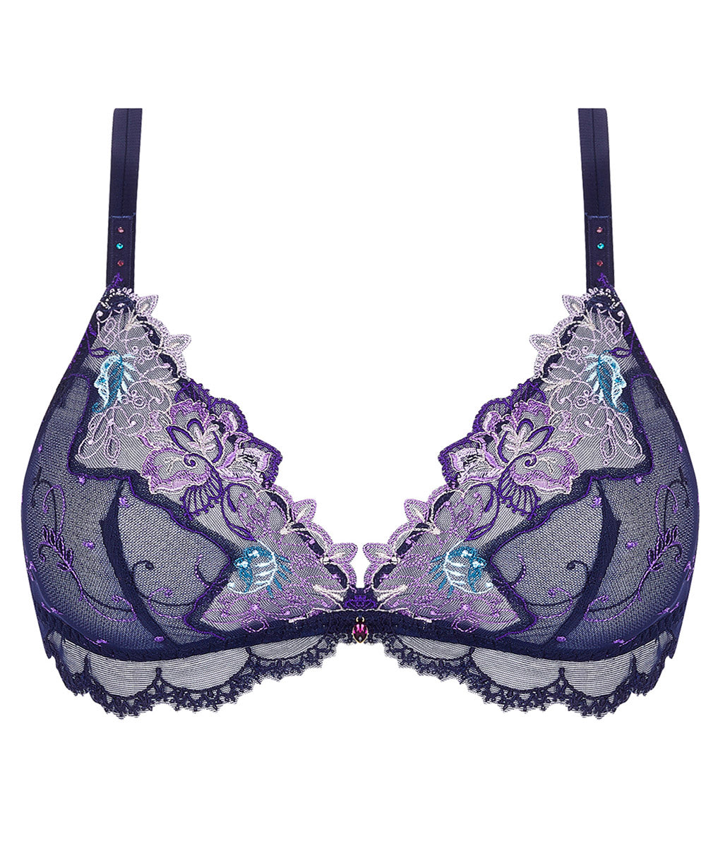 Soutien-gorge sans armatures Lise Charmel Déesse Désirs mauve ACH6577-MD