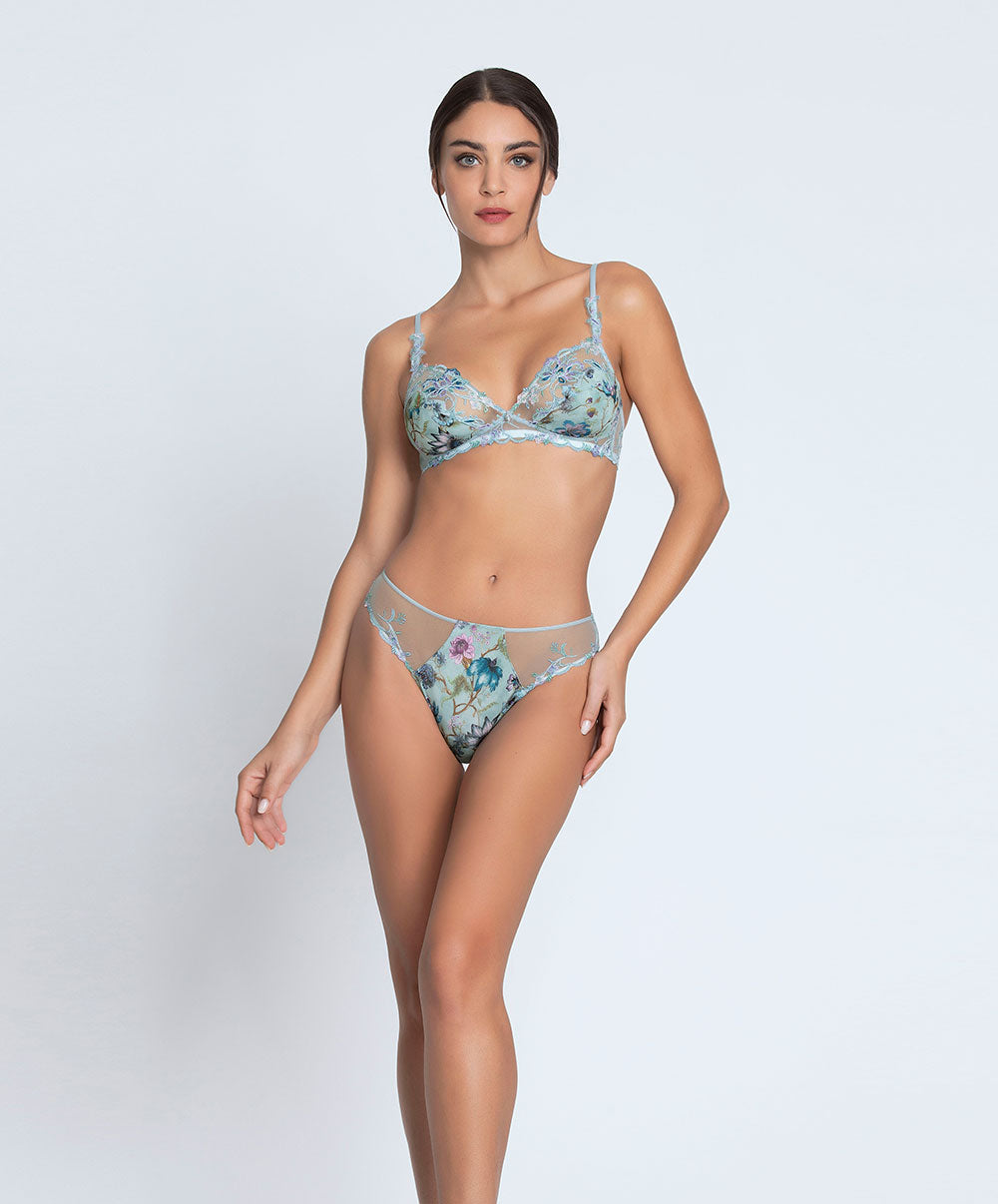 Soutien gorge sans armatures Reve en fleurs opale Lise Charmel ACJ6543 RO 3