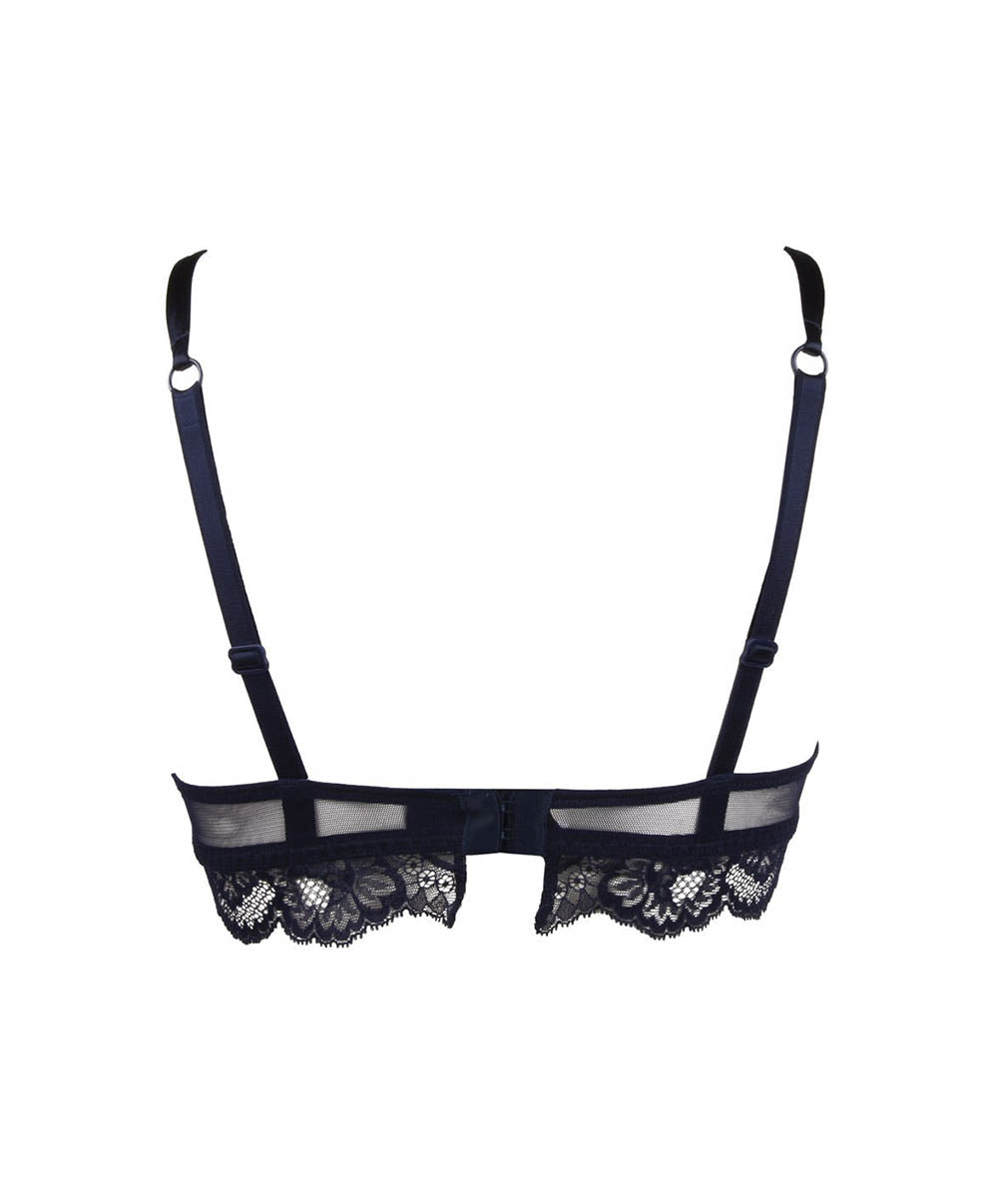 Soutien-gorge sans armatures Lise Charmel Magie saphir Eclosion bleu ACH6511-ES