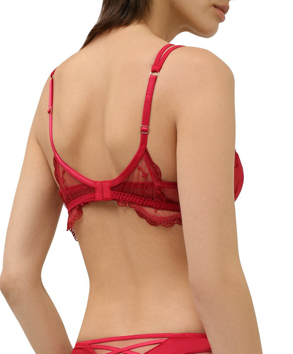 Soutien-gorge sans armatures Lise Charmel Tellement glamour Rubis ACH6504-SR