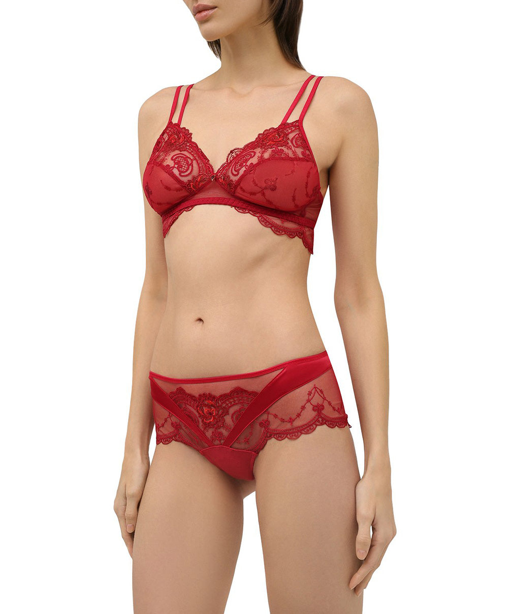 Soutien-gorge sans armatures Lise Charmel Tellement glamour Rubis ACH6504-SR