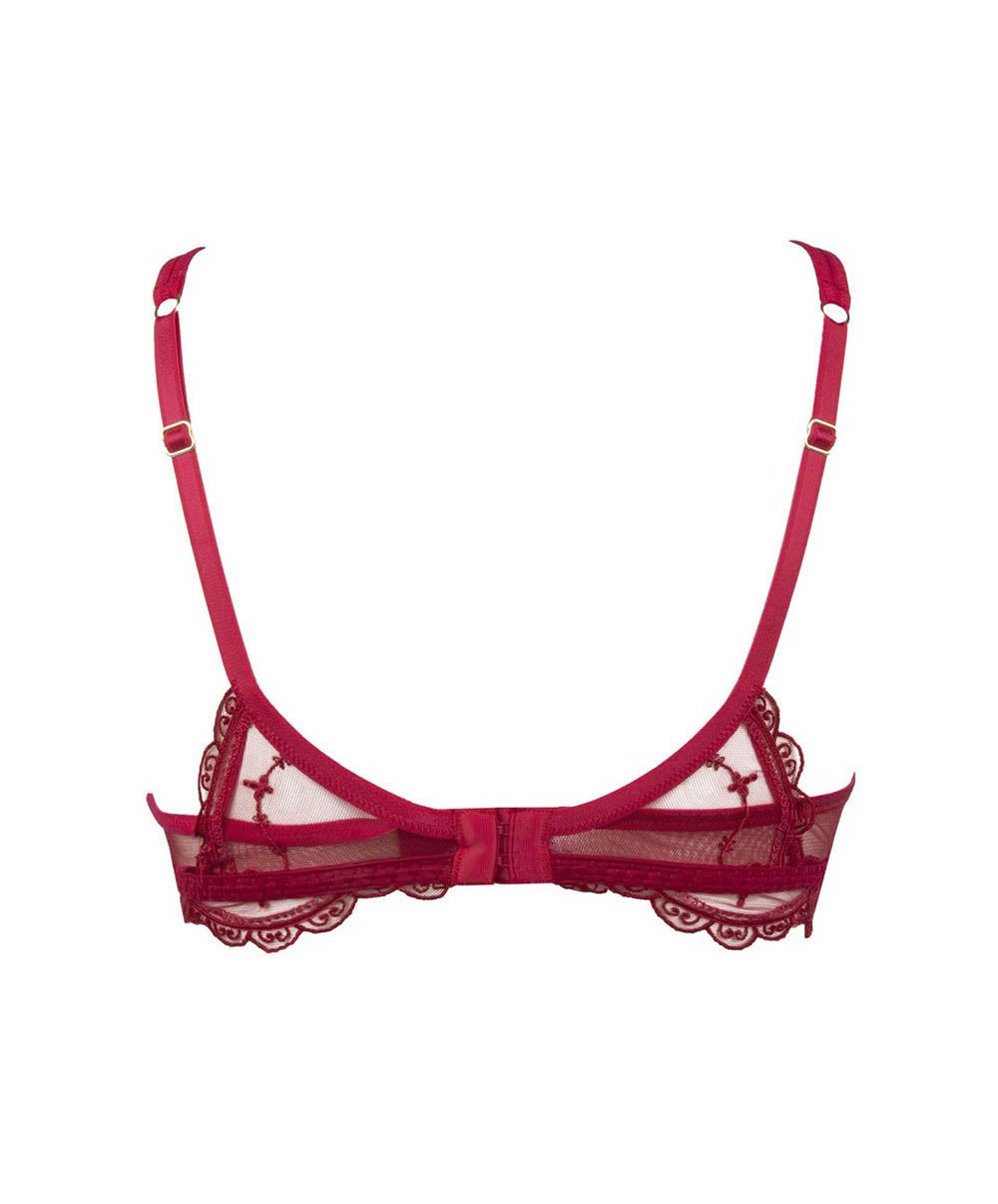 Soutien-gorge sans armatures Lise Charmel Tellement glamour Rubis ACH6504-SR