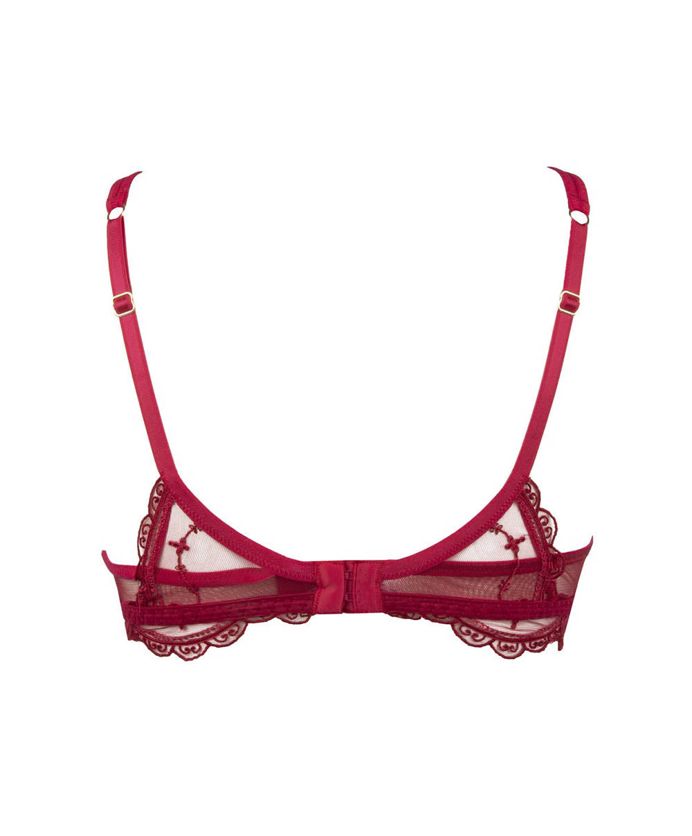Soutien-gorge sans armatures Lise Charmel Tellement glamour Rubis ACH6504-SR