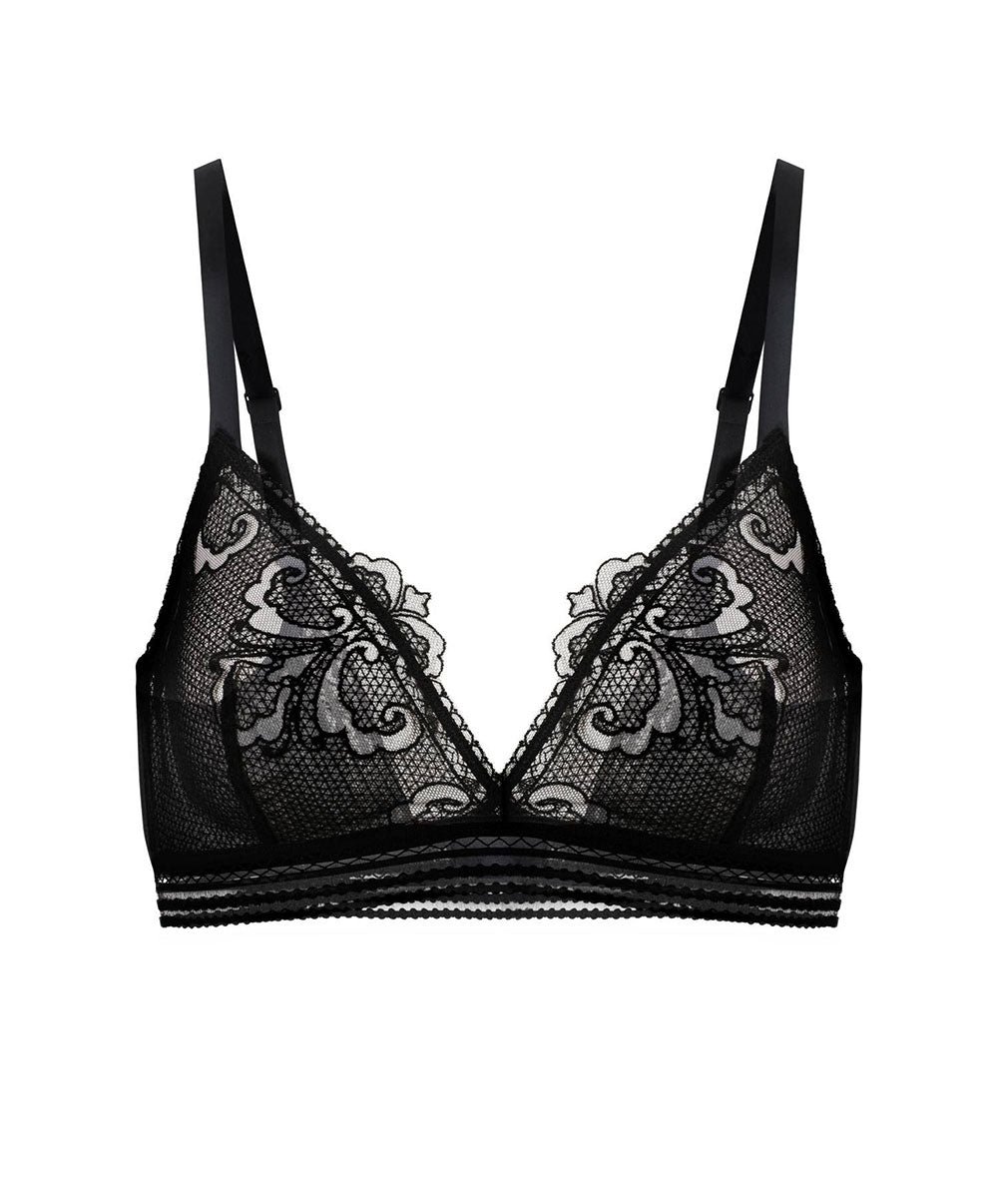 Soutien-gorge sans armatures triangle Simone Pérèle Prodigieuse 15L250-015 face