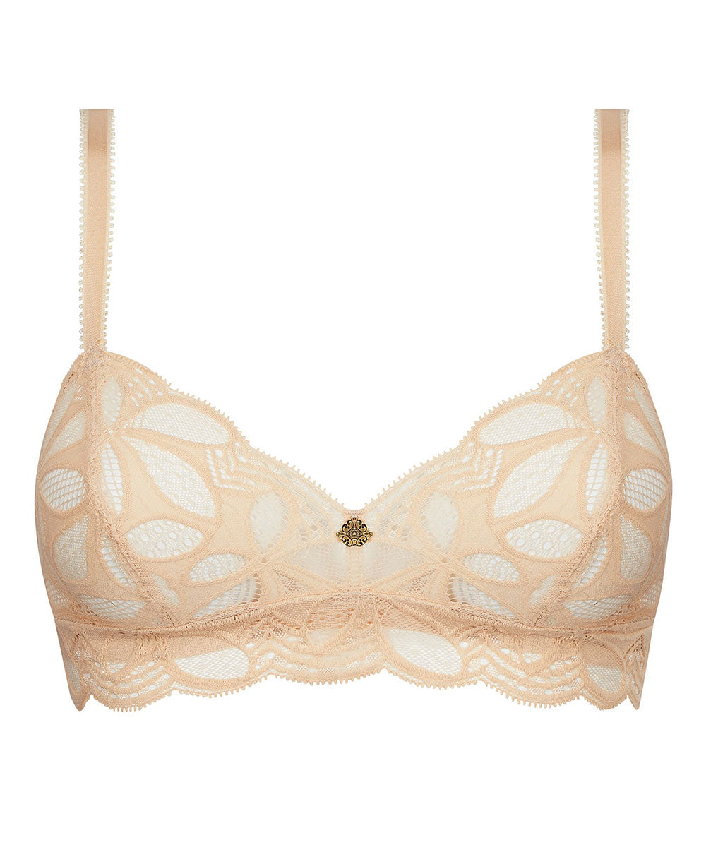 Soutien-gorge sans armatures brassière Antigel de Lise Charmel Stricto Sensuelle pêche ECH6617-SP 100