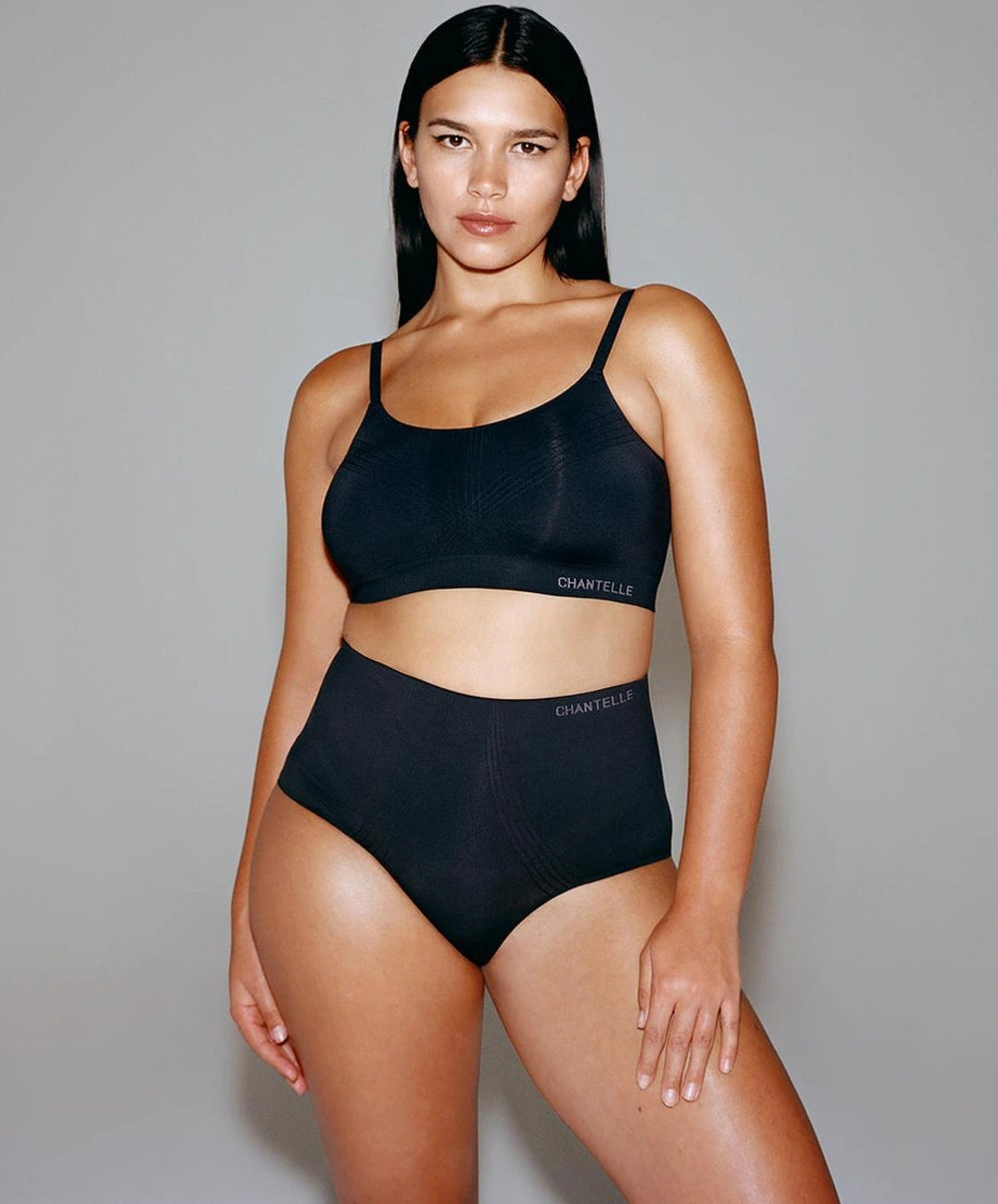 Soutien-gorge sans armatures coques invisible Chantelle Smooth Comfort noir C10U10-011