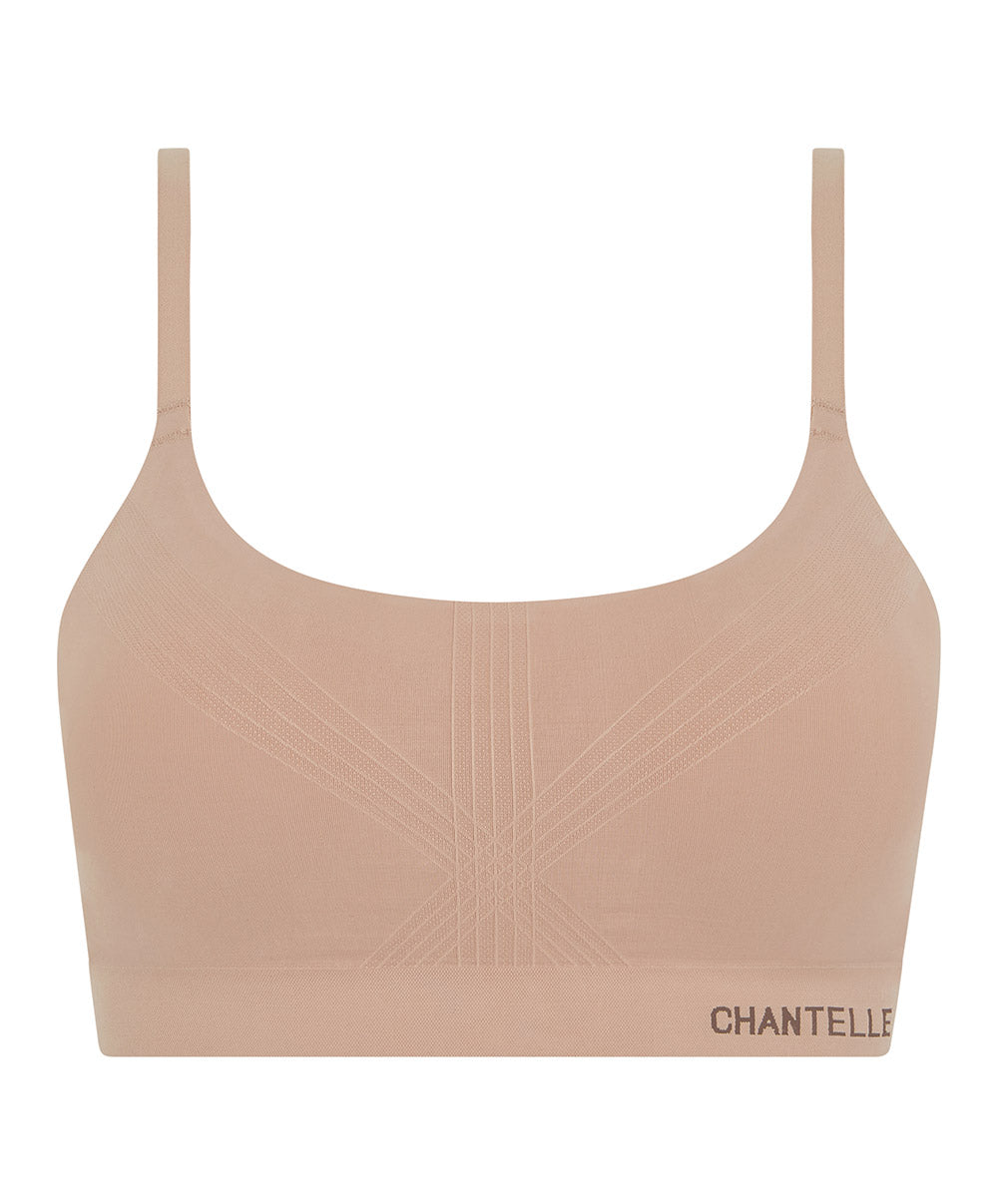 Soutien-gorge sans armatures coques invisible Chantelle Smooth Comfort clay nude C10U10-00Q